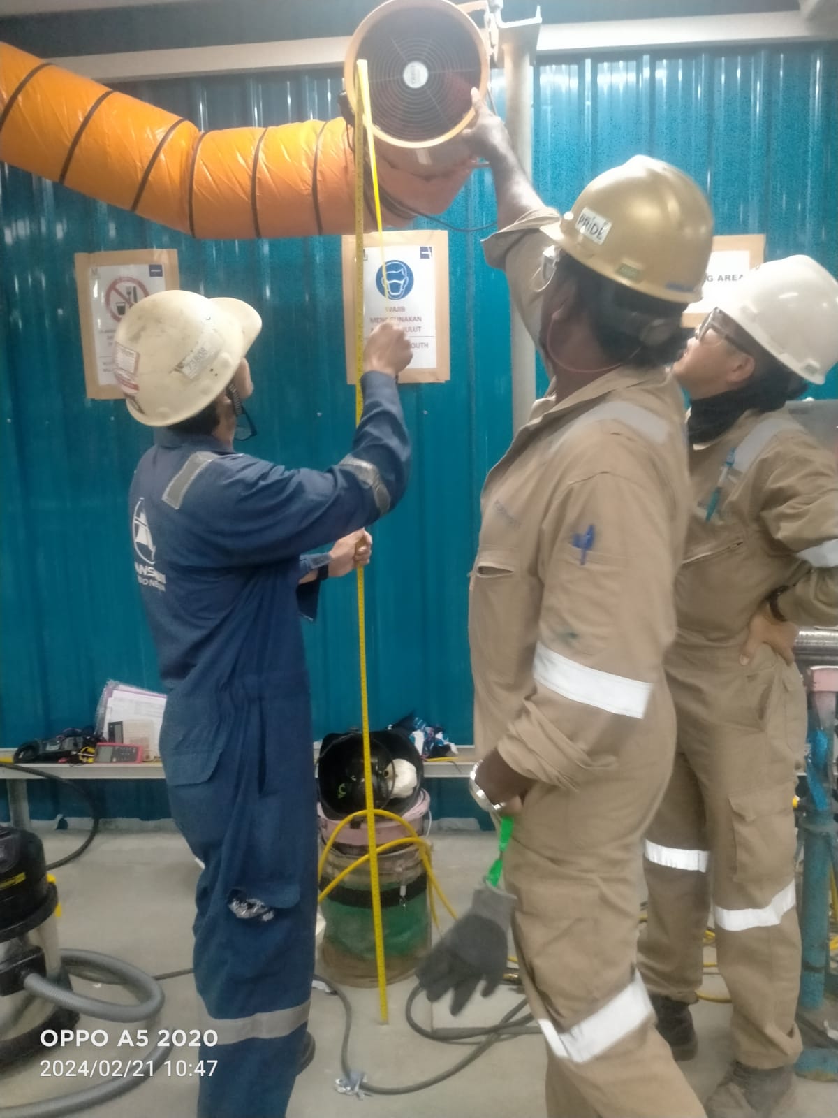 Survey hvac project Photo