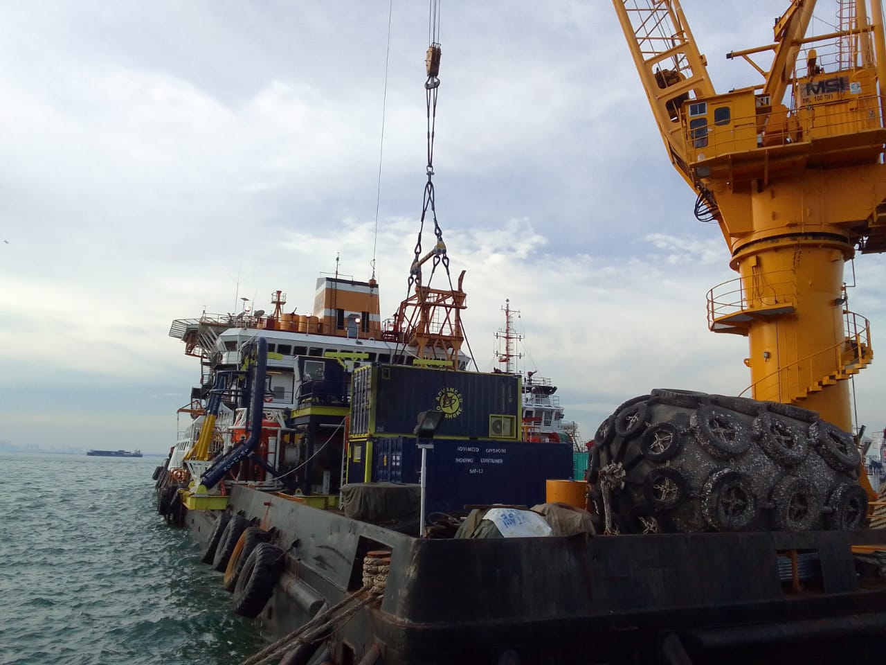 Loading  and Seafastening for AMS Equipment Photo